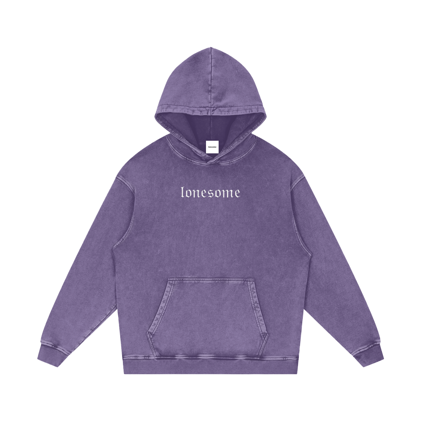 LONESOME SPINE HOODIE (OVERSIZED)