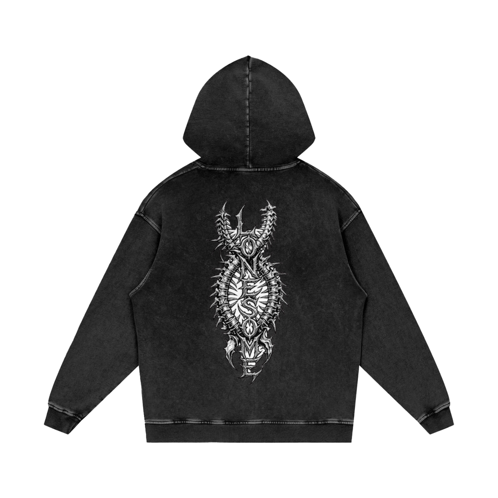 LONESOME SPINE HOODIE (OVERSIZED)