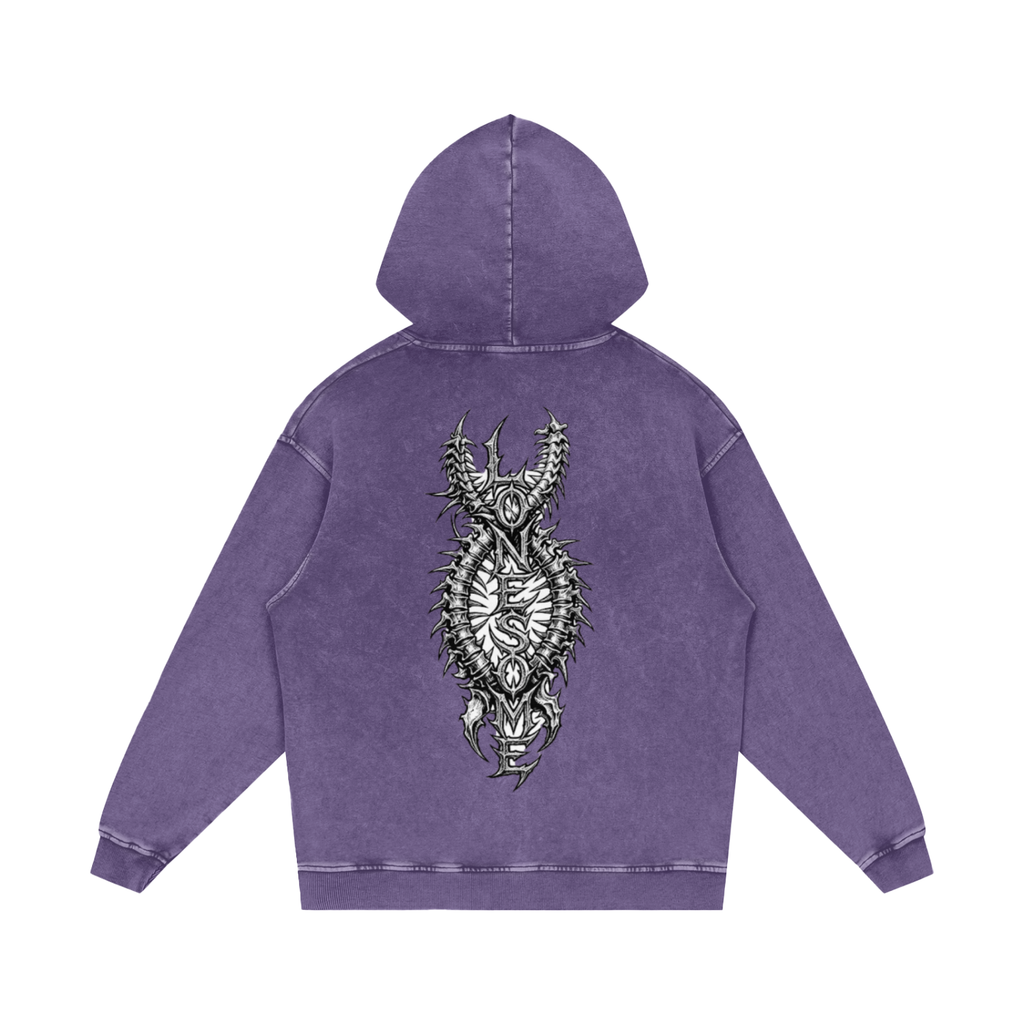 LONESOME SPINE HOODIE (OVERSIZED)