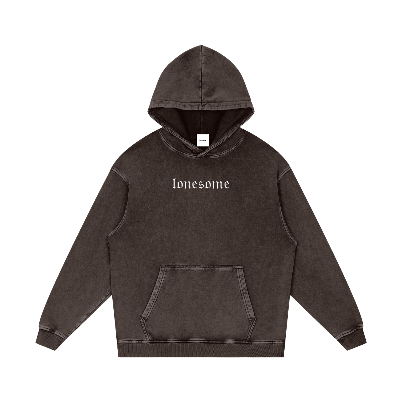 LONESOME SPINE HOODIE (OVERSIZED)