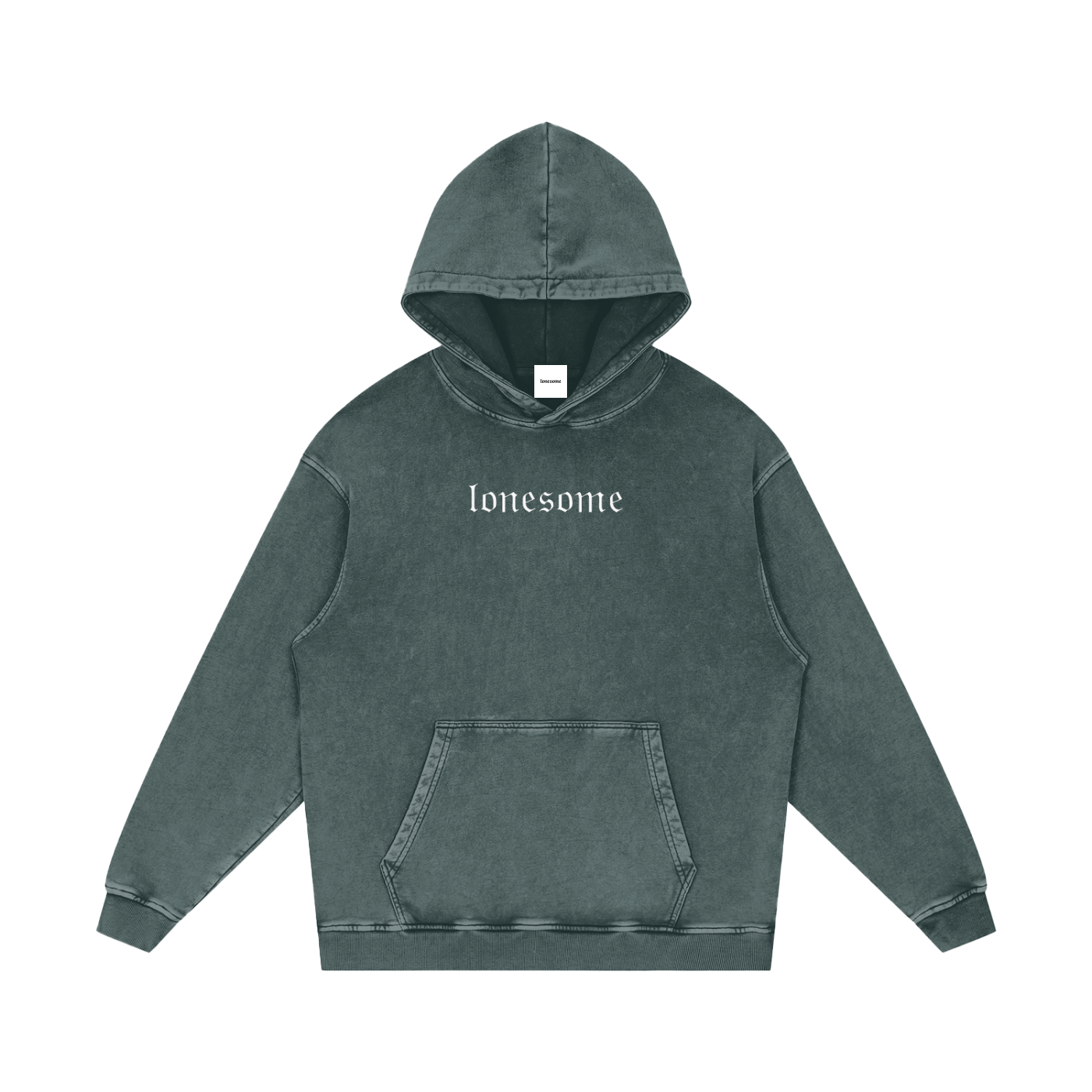 LONESOME SPINE HOODIE (OVERSIZED)