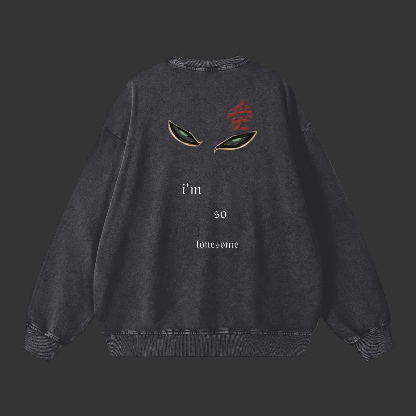 i'm so lonesome oversized sweatshirt