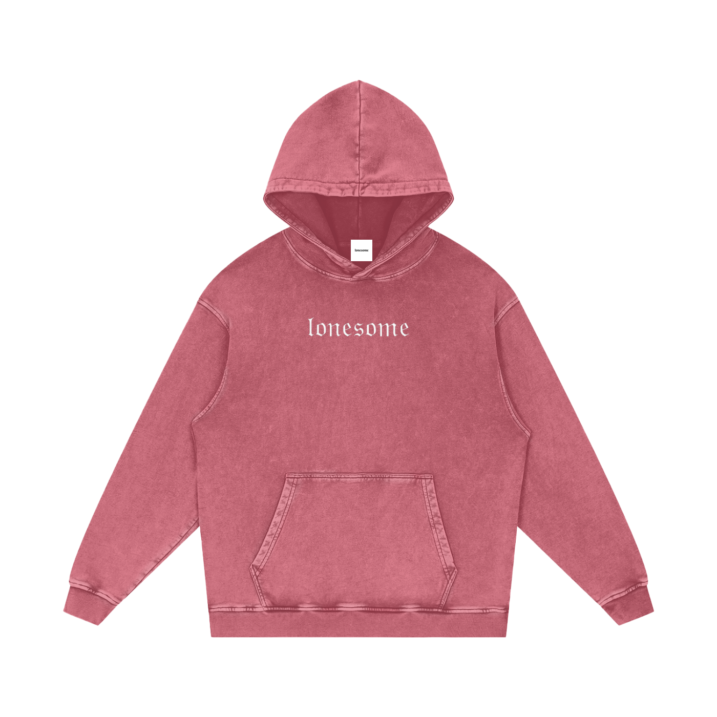 LONESOME SPINE HOODIE (OVERSIZED)