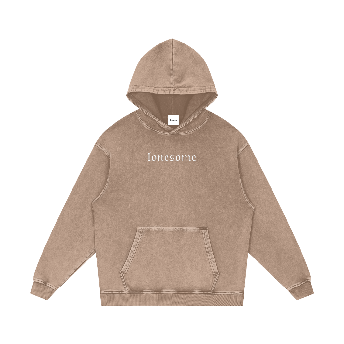 LONESOME SPINE HOODIE (OVERSIZED)