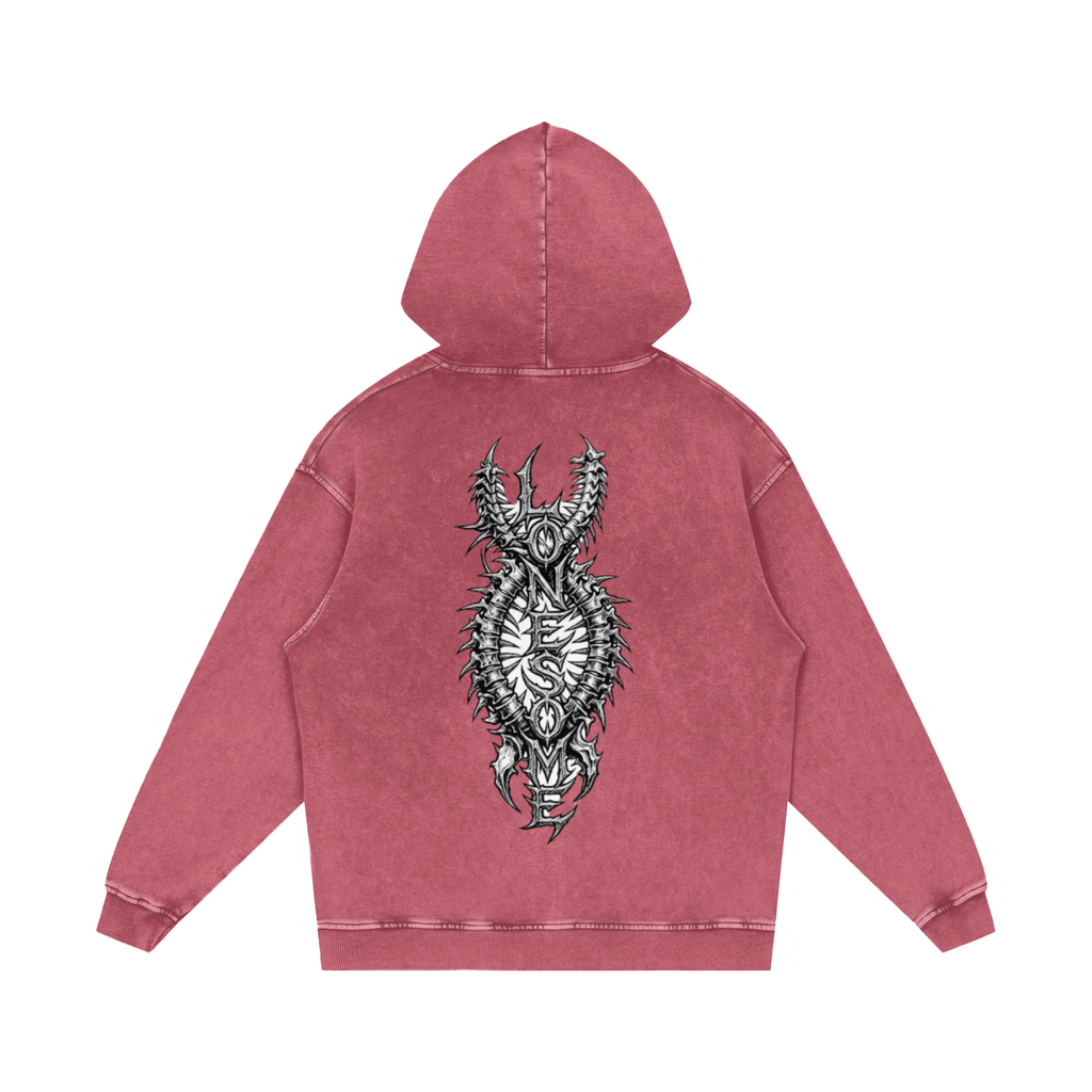 LONESOME SPINE HOODIE (OVERSIZED)