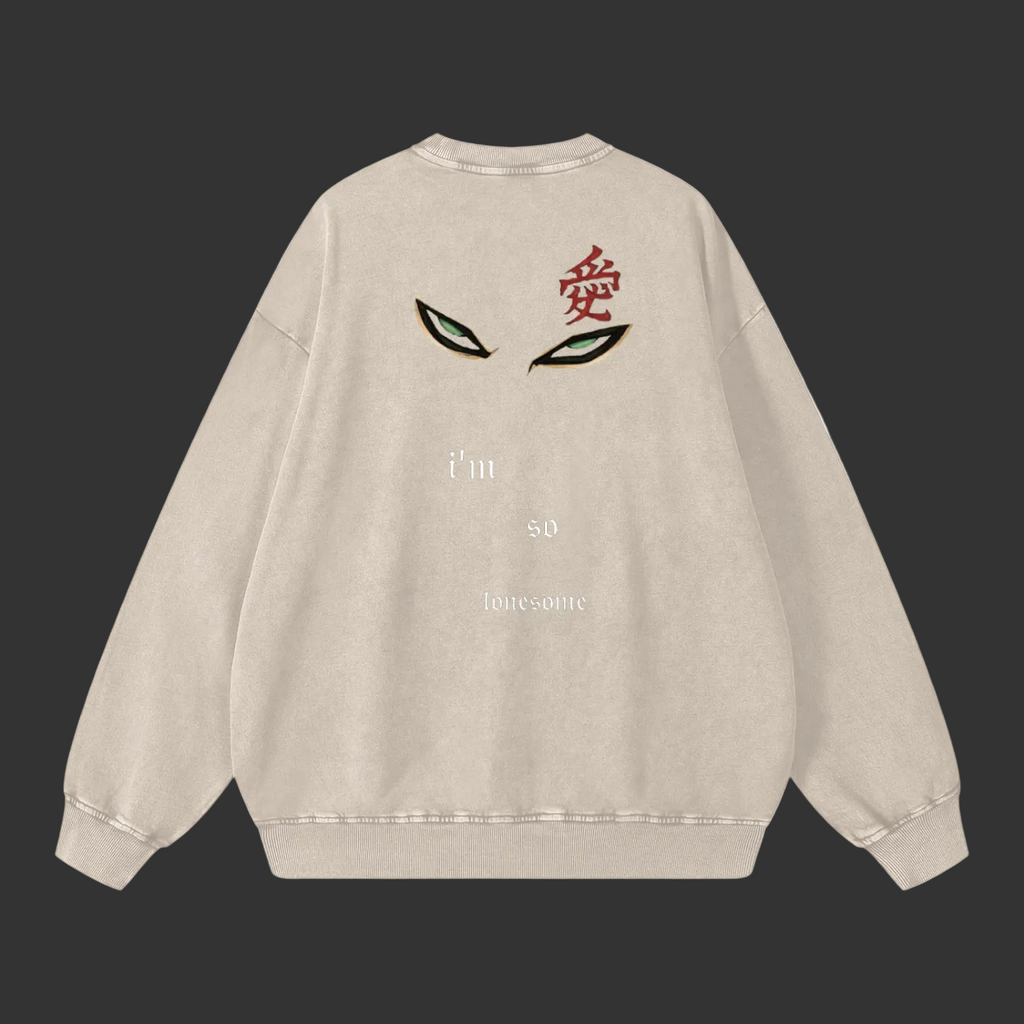 i'm so lonesome oversized sweatshirt