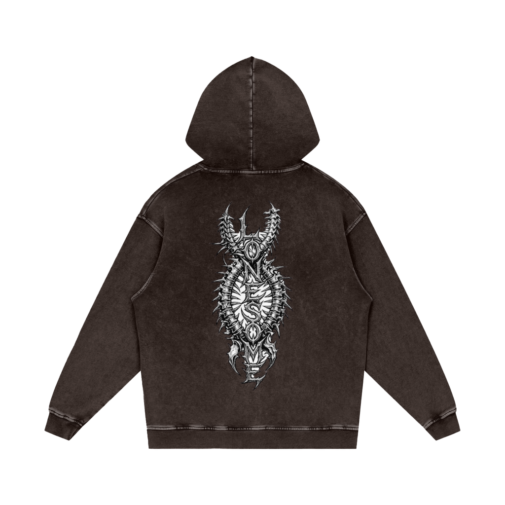 LONESOME SPINE HOODIE (OVERSIZED)